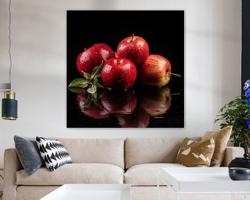 Appels rood van TheXclusive Art