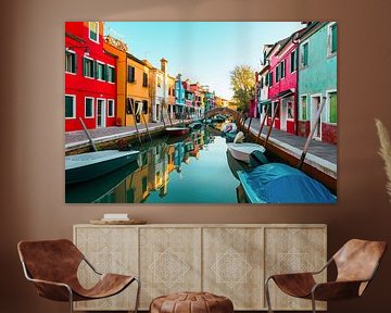 Burano, une ville haute en couleurs sur Robin Schalk