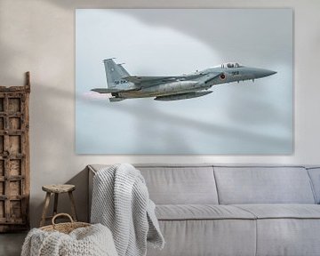 Décollage du McDonnell Douglas F-15J Eagle japonais. sur Jaap van den Berg