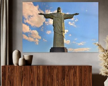 Jezusbeeld in Rio de Janeiro van Karel Frielink