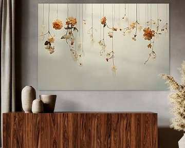 Floral clothesline by Karina Brouwer