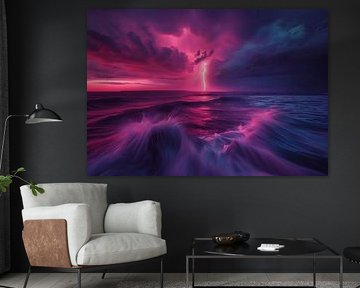 Onweer boven de Indische Oceaan