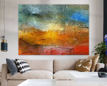 Landscape - past and return by Claudia Gründler
