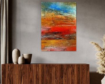 Landscape - past and return 24 by Claudia Gründler