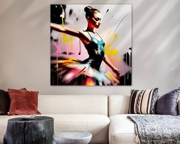 Kunst in Bewegung - Ballerina 1 von The Art Kroep