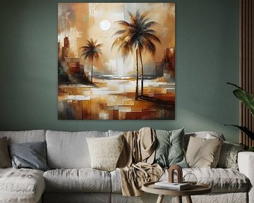 Palmbomen van FoXo Art