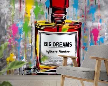 Silver Edition - Perfume - Big dreams - Pop Art by Felix von Altersheim