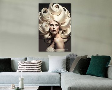 Extraordinary Coiffures - White Curls van Michou