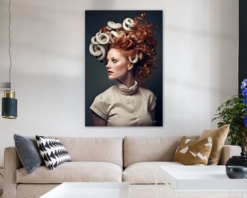 Extraordinary Coiffures - Red Curls van Michou