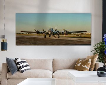 Boeing B-17 Flying Fortress "Yankee Lady". by Jaap van den Berg