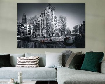 Amsterdam en noir et blanc