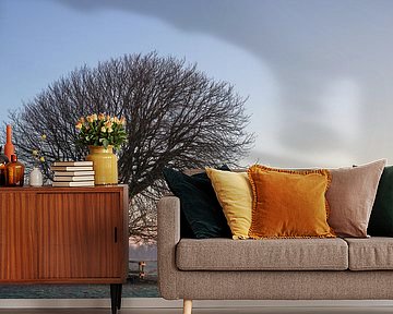 Lentevreugd in de morgen