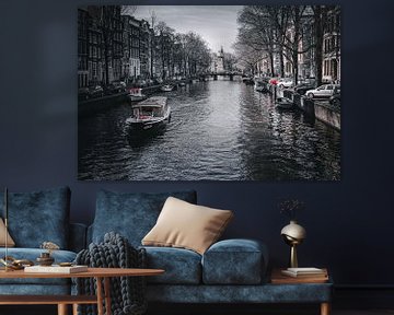 Amsterdam in the Netherlands is not just black and white