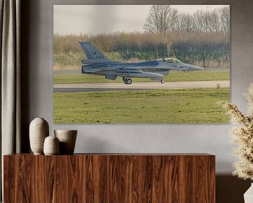 F-16 néerlandais de l'équipe Solo Display 2014/2015. sur Jaap van den Berg