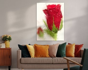Rose of love van Dagmar Marina