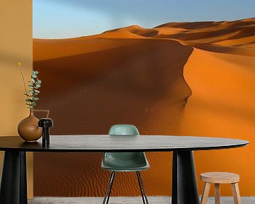 Goldenen Sanddünen des Erg Chebbi Wüste im Süden von Marokko von Gonnie van de Schans