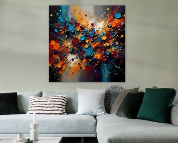 Vreugdevolle explosie van Mellow Art