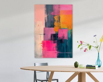 Colorful Abstraction van Harry Hadders Design
