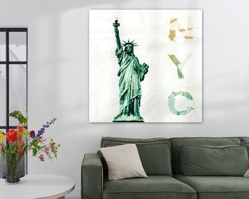 NYC - Lady Liberty van Hannes Cmarits