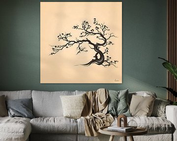 Japanese-style branch by Lauri Creates