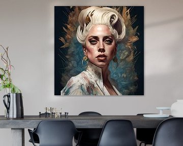 Lady Gaga 1 van Johanna's Art