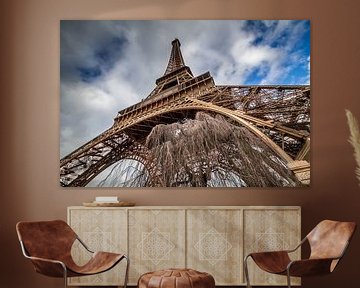 Eiffel Tower van Rene Ladenius Digital Art