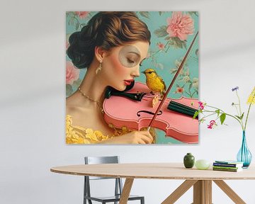 The violinist by Mirjam Duizendstra