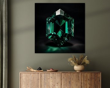 Smaragd groen van TheXclusive Art