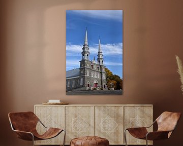 De kerk in de herfst van Claude Laprise