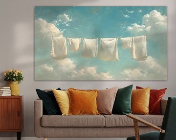 Linge blanc sur Heike Hultsch