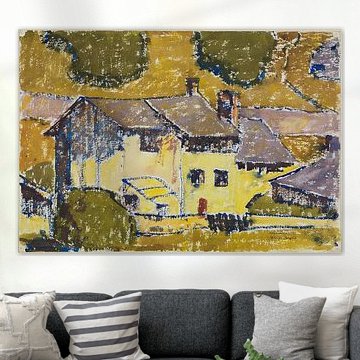 August Babberger - Stampa, Bergell (1911 von Peter Balan