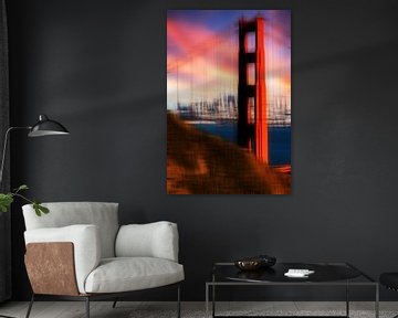 Golden Gate Bridge van Dieter Walther