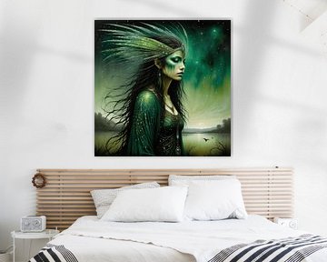 Groene vrouw