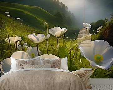 Alpine flowers by haroulita