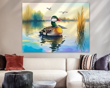 Duck pond by DeVerviersBelgium