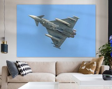 Décollage de l'Eurofighter Typhoon allemand. sur Jaap van den Berg