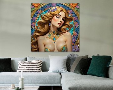 The seductress - ImageAI van Obtuse Art