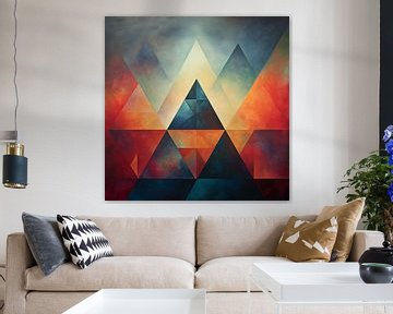 Triangles modernes sur TheXclusive Art