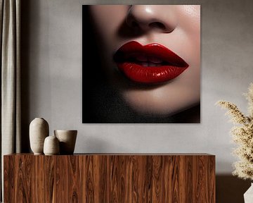 Rode lippen van TheXclusive Art
