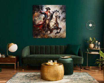 Napoleon abstract van The Xclusive Art