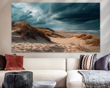 Strandwandeling in de Hamptons