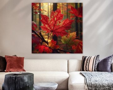 Feuilles d'automne sur Digital Art Nederland