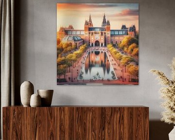 Rijsmuseum Amsterdam van Digital Art Nederland