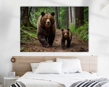 Ours dans la forêt