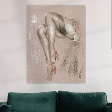 Erotica en talons hauts sur Marita Zacharias