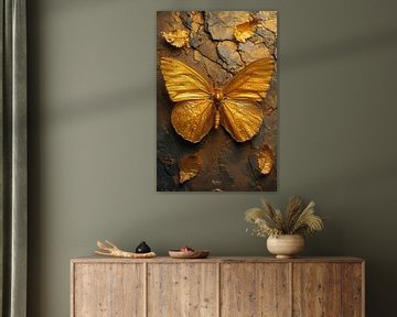 Golden Butterfly van Michou