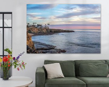 Nur ein weiterer Sonnenuntergang - Küste von San Diego von Joseph S Giacalone Photography