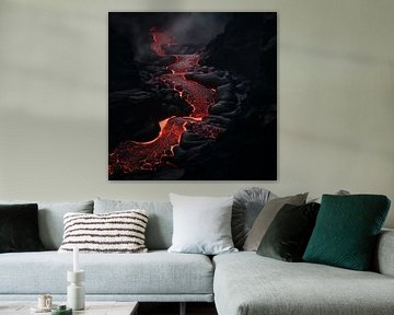 Lava-Fluss von The Xclusive Art