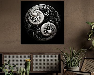 Yin und Yang kreativ von TheXclusive Art