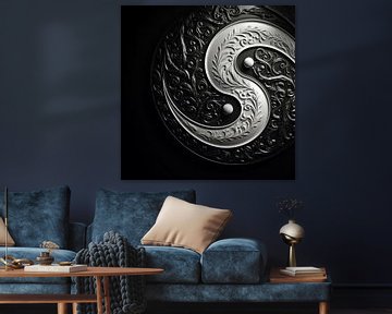 Yin en yang creatief met details van The Xclusive Art